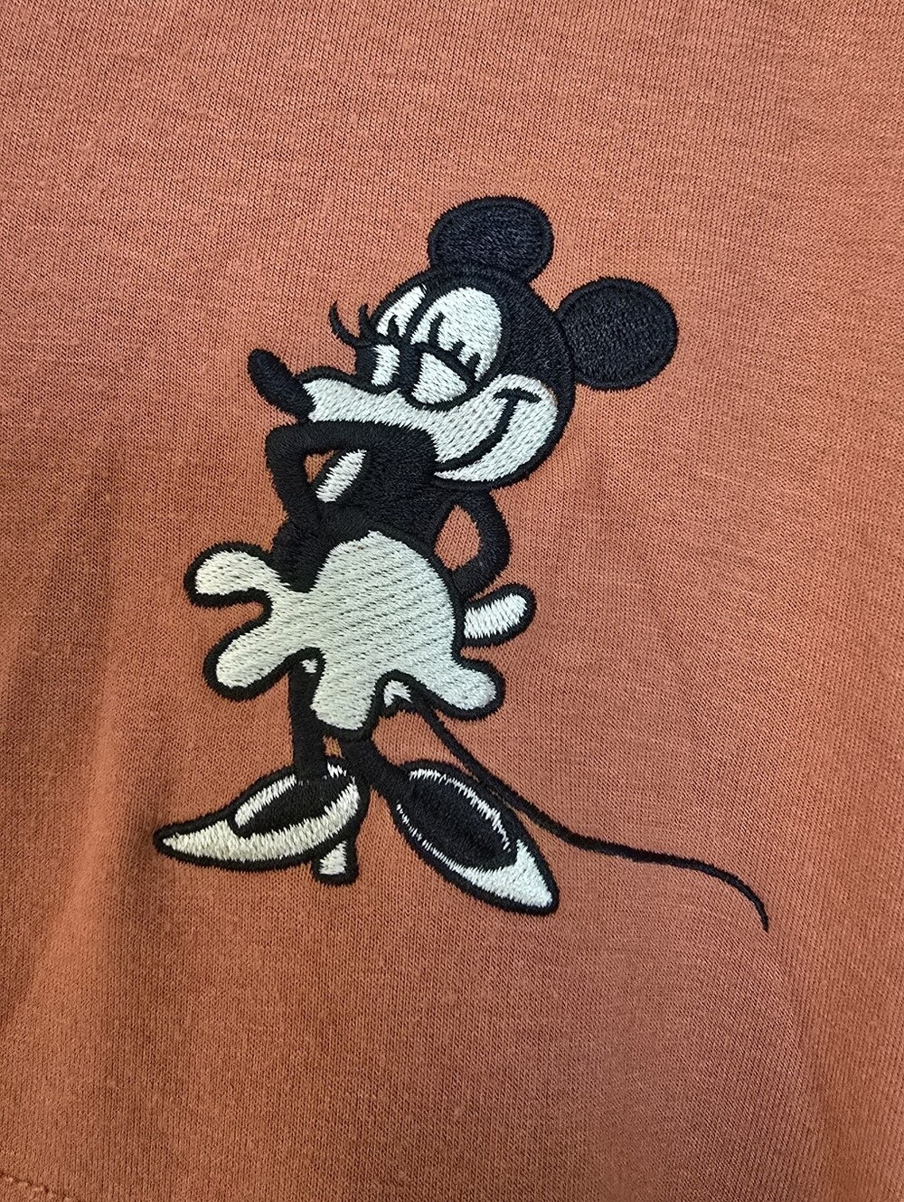 Disney - (Plus-Size) Retro Mickey & Minnie Embroidered Lounge Hoodie Pants Set - Picture 10 of 13
